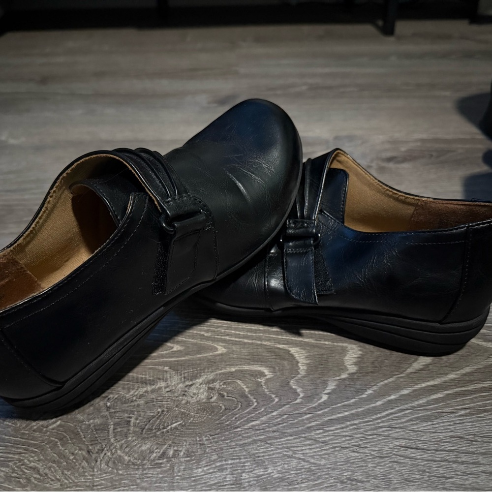 Black Leather Shoes Predictions Comfort Plus